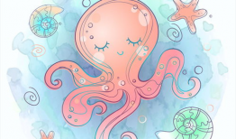 章鱼漫画,海洋奇遇记